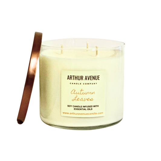 Autumn Leaves 3-Wick