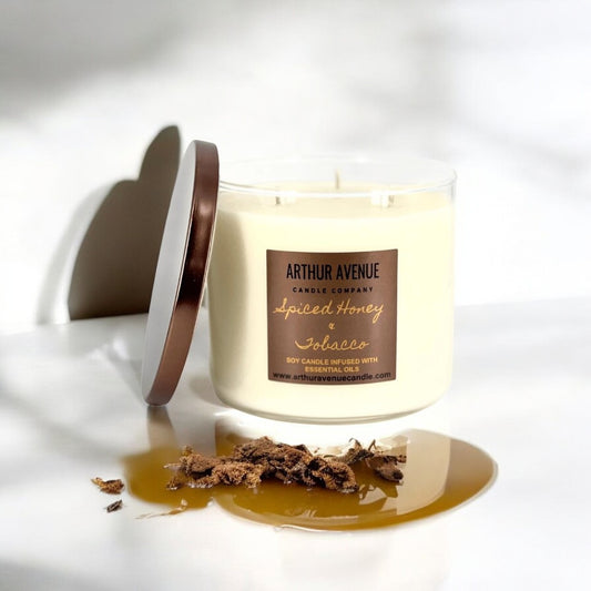 Spiced Honey & Tobacco 3-Wick