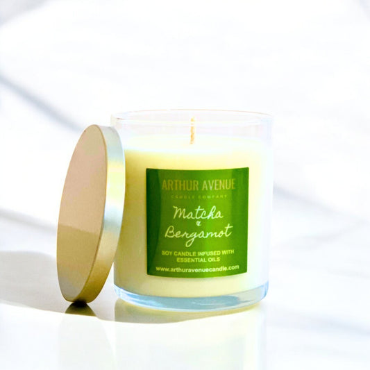 Matcha & Bergamot Single Wick