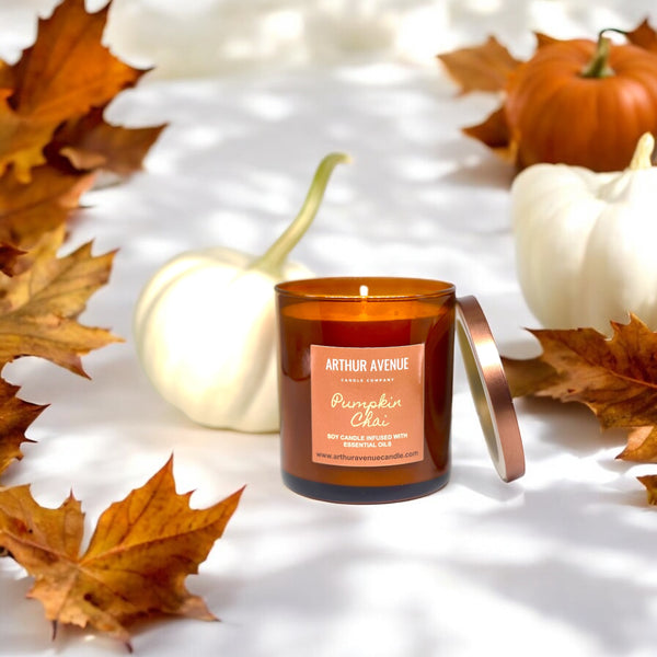 pumpkin chai soy candle