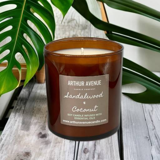 Sandalwood & Coconut Single Wick