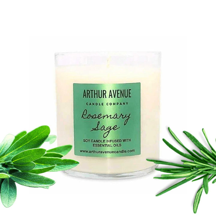 Rosemary Sage Soy Single Wick