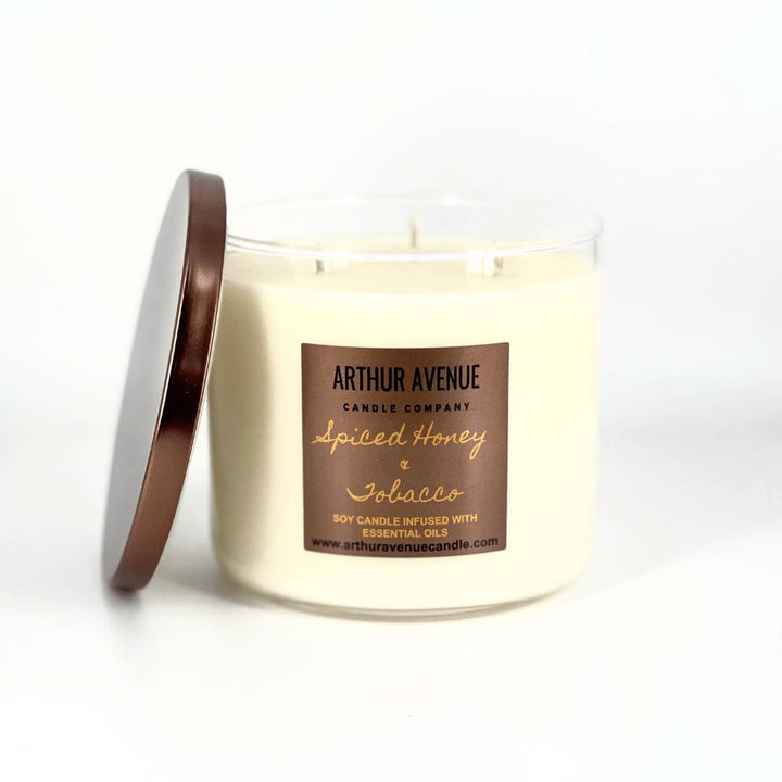 Spiced Honey & Tobacco Soy 3-Wick